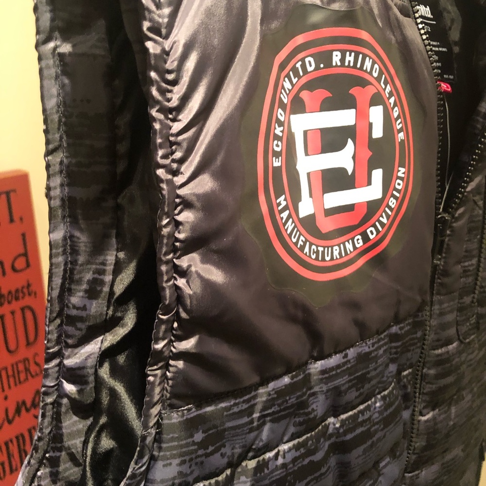 ECKO UNLTD. RHINO LEAGUE NWT S Puffer jacket vest - Picture 9 of 15